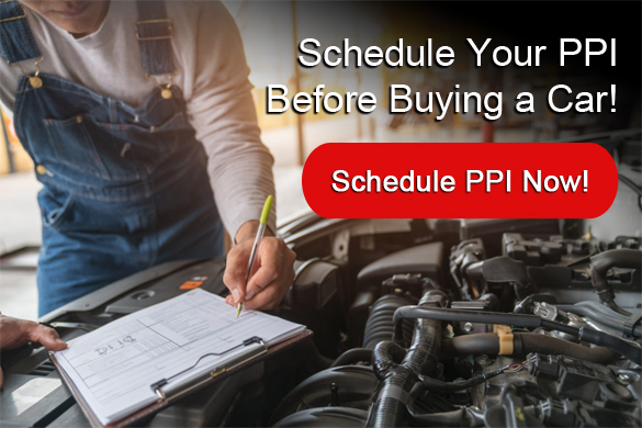 schedule pre-purchase car inspection today!